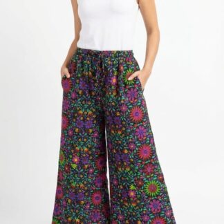 Pantalon flores